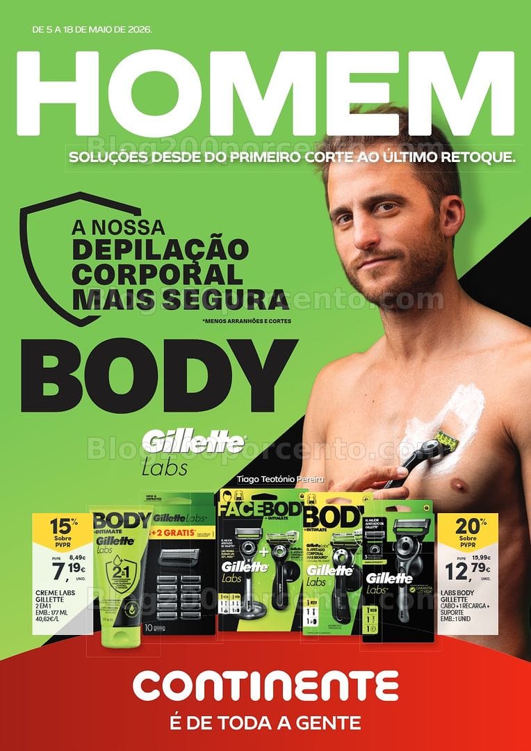 Antevisão Folheto CONTINENTE Especial Higiene Promoções de 5 a 18 maio