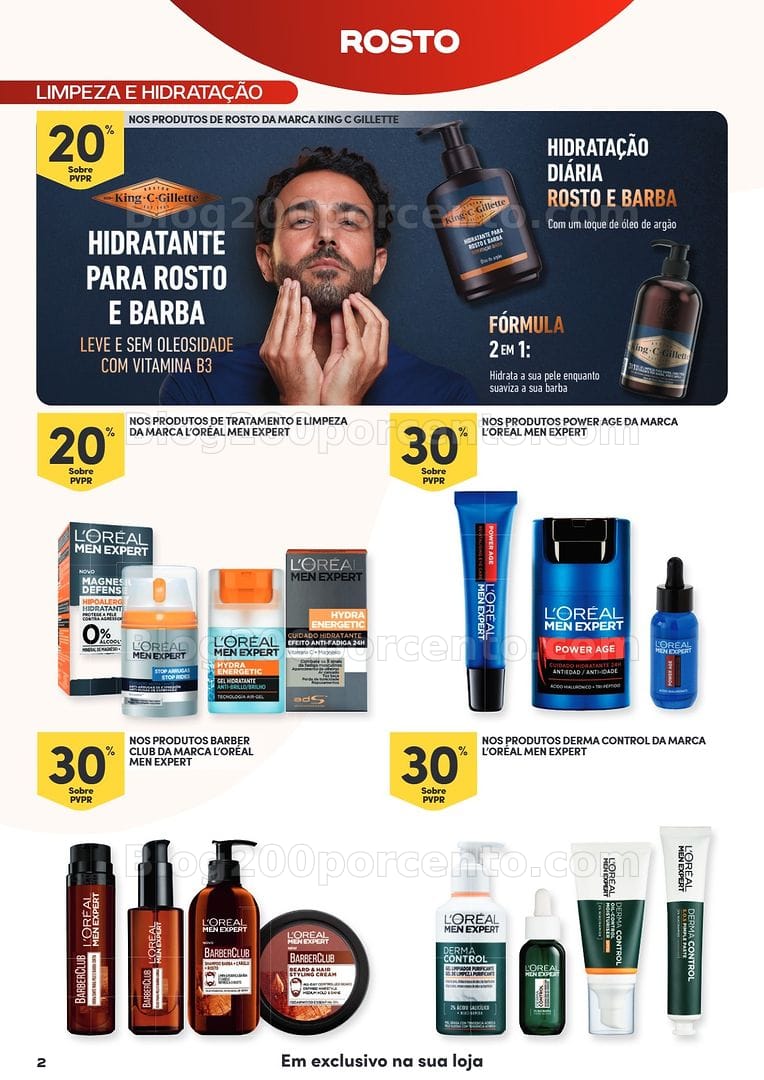Antevisão Folheto CONTINENTE Especial Higiene Masculina Promoções de 5 a 18 maio