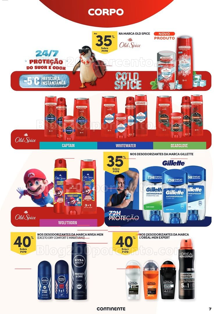 Antevisão Folheto CONTINENTE Especial Higiene Masculina Promoções de 5 a 18 maio