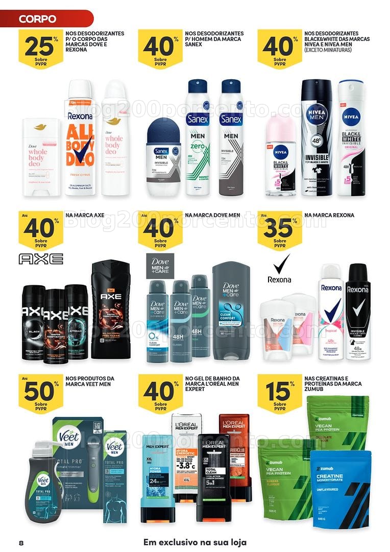 Antevisão Folheto CONTINENTE Especial Higiene Masculina Promoções de 5 a 18 maio