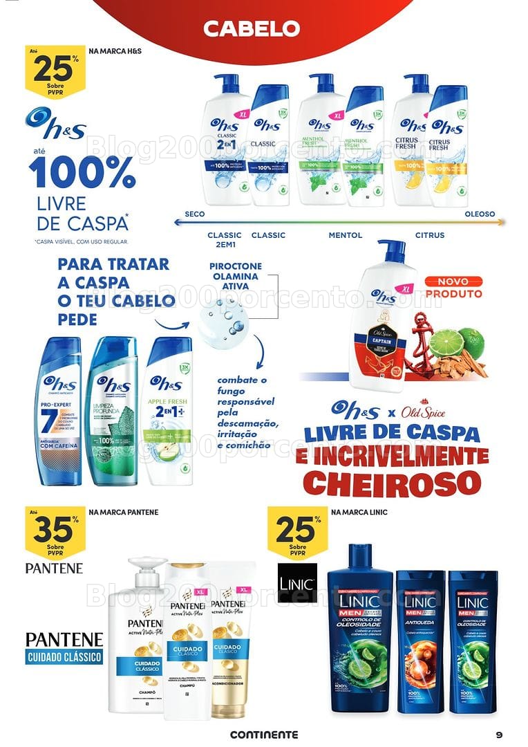 Antevisão Folheto CONTINENTE Especial Higiene Masculina Promoções de 5 a 18 maio