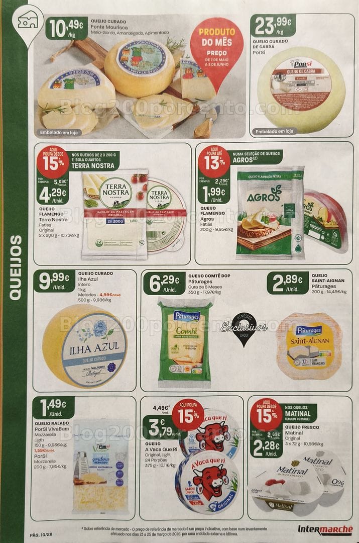 Antevisão Folheto INTERMARCHÉ Promoções de 7 a 13 maio
