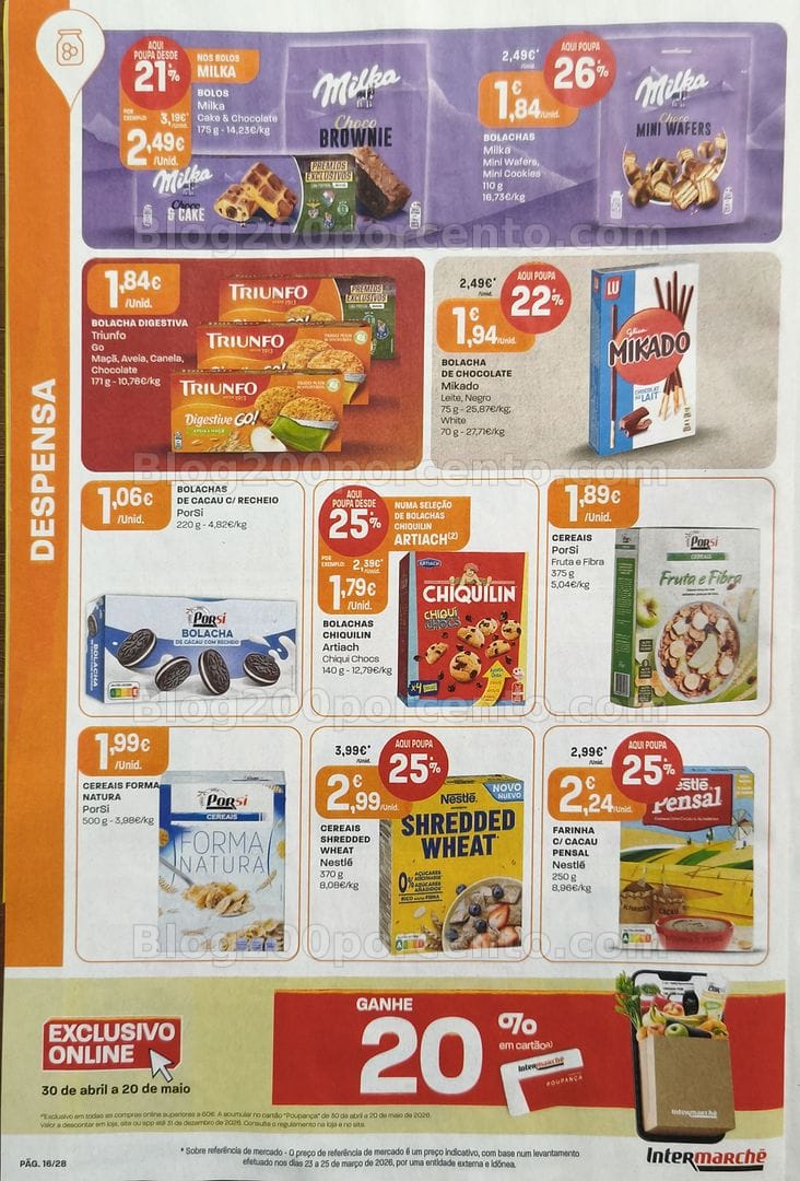 Antevisão Folheto INTERMARCHÉ Promoções de 7 a 13 maio