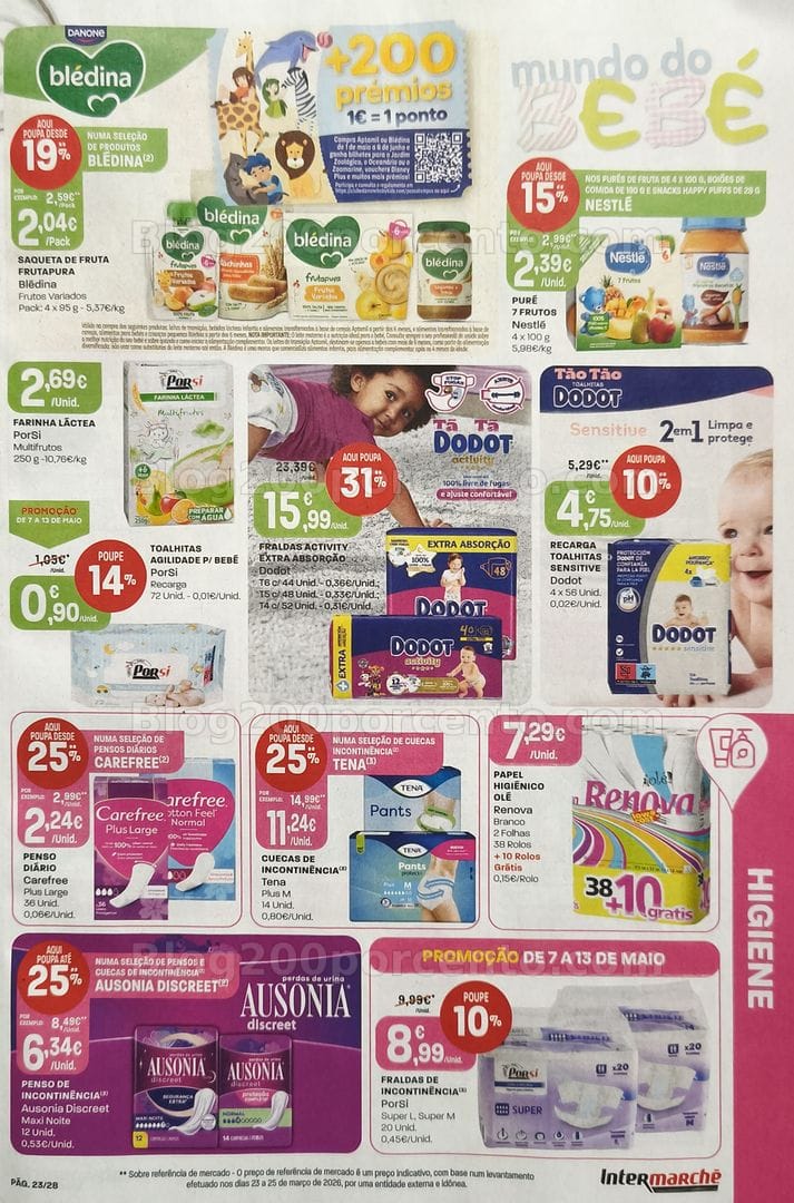 Antevisão Folheto INTERMARCHÉ Promoções de 7 a 13 maio