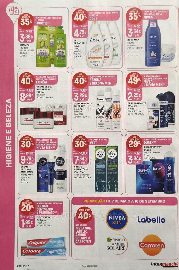 Antevisão Folheto INTERMARCHÉ Promoções de 7 a 13 maio