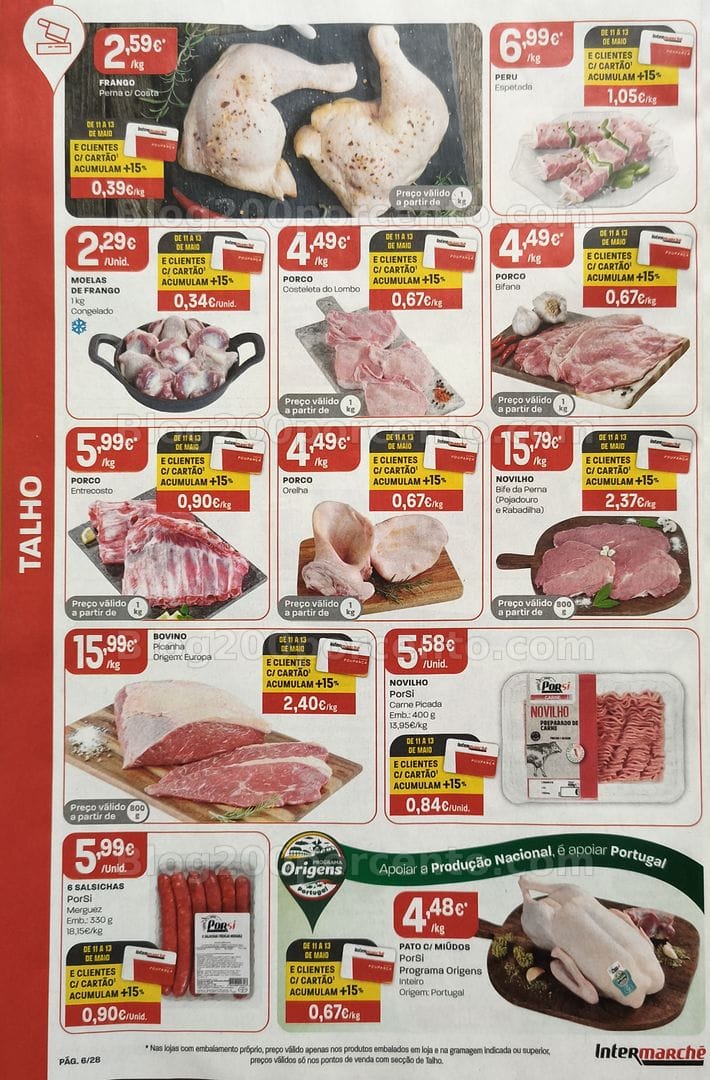 Antevisão Folheto INTERMARCHÉ Promoções de 7 a 13 maio