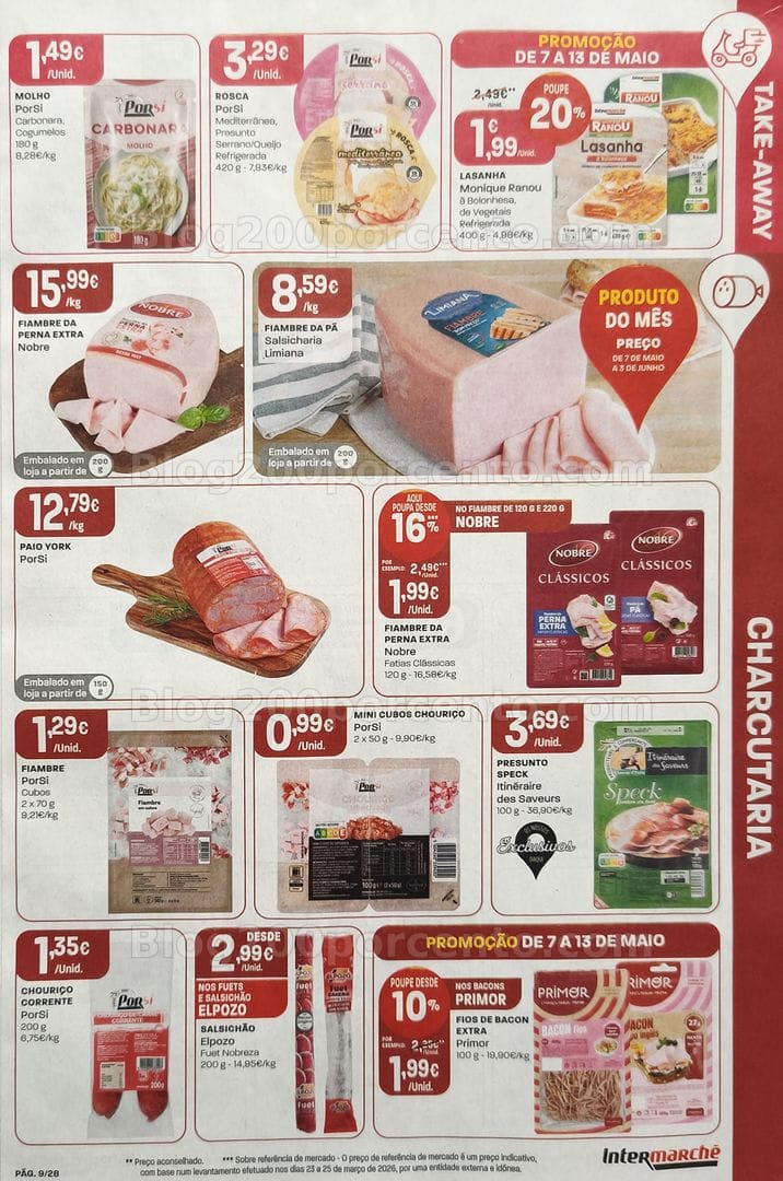 Antevisão Folheto INTERMARCHÉ Promoções de 7 a 13 maio