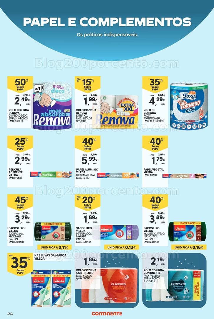 Antevisão Folheto CONTINENTE Especial Limpeza do Lar Promoções de 12 a 24 maio - Edição Digital
