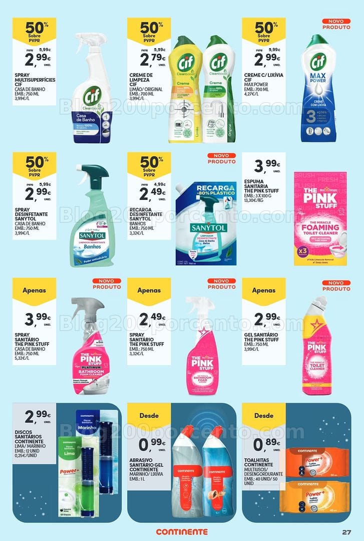 Antevisão Folheto CONTINENTE Especial Limpeza do Lar Promoções de 12 a 24 maio - Edição Digital