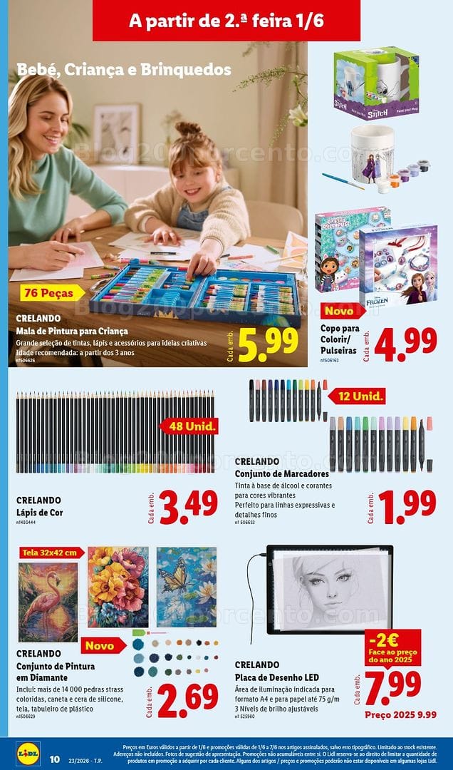 Antevisão Folheto LIDL Bazar Promoções de 1 a 11 junho - Edição Digital