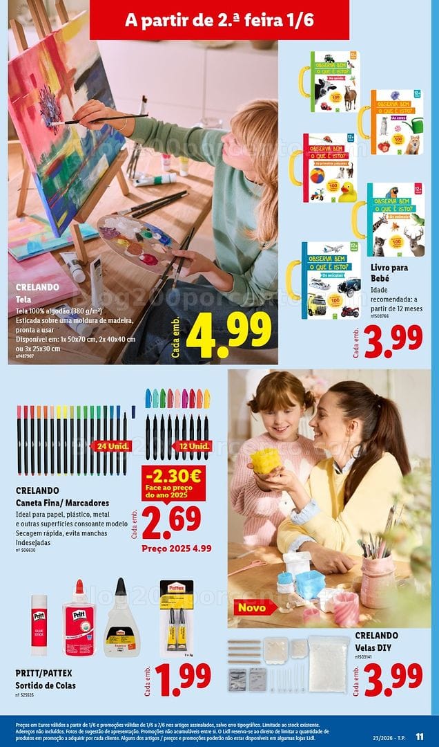 Antevisão Folheto LIDL Bazar Promoções de 1 a 11 junho - Edição Digital