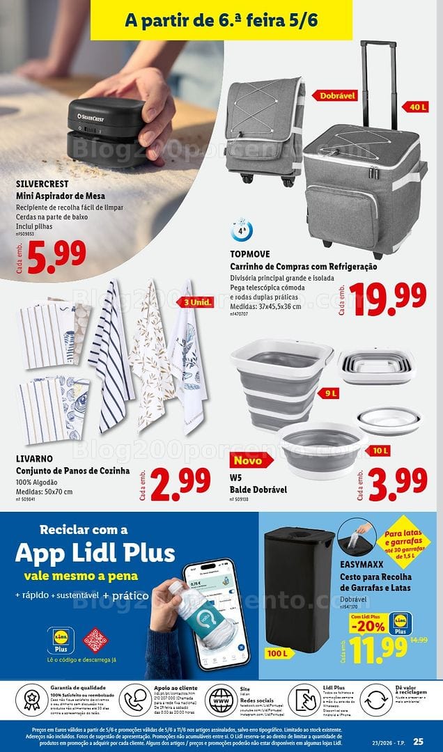 Antevisão Folheto LIDL Bazar Promoções de 1 a 11 junho - Edição Digital