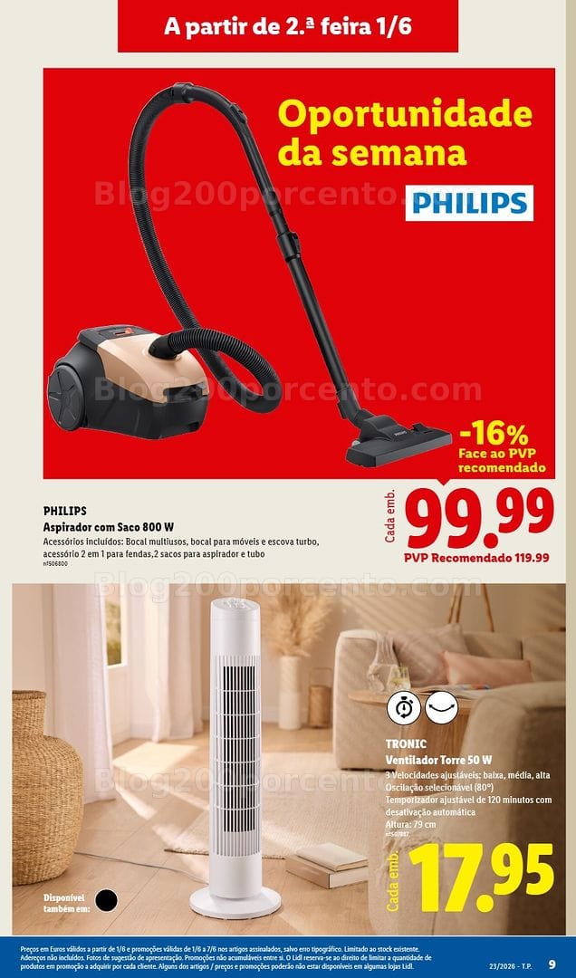 Antevisão Folheto LIDL Bazar Oportunidades de 1 a 11 junho