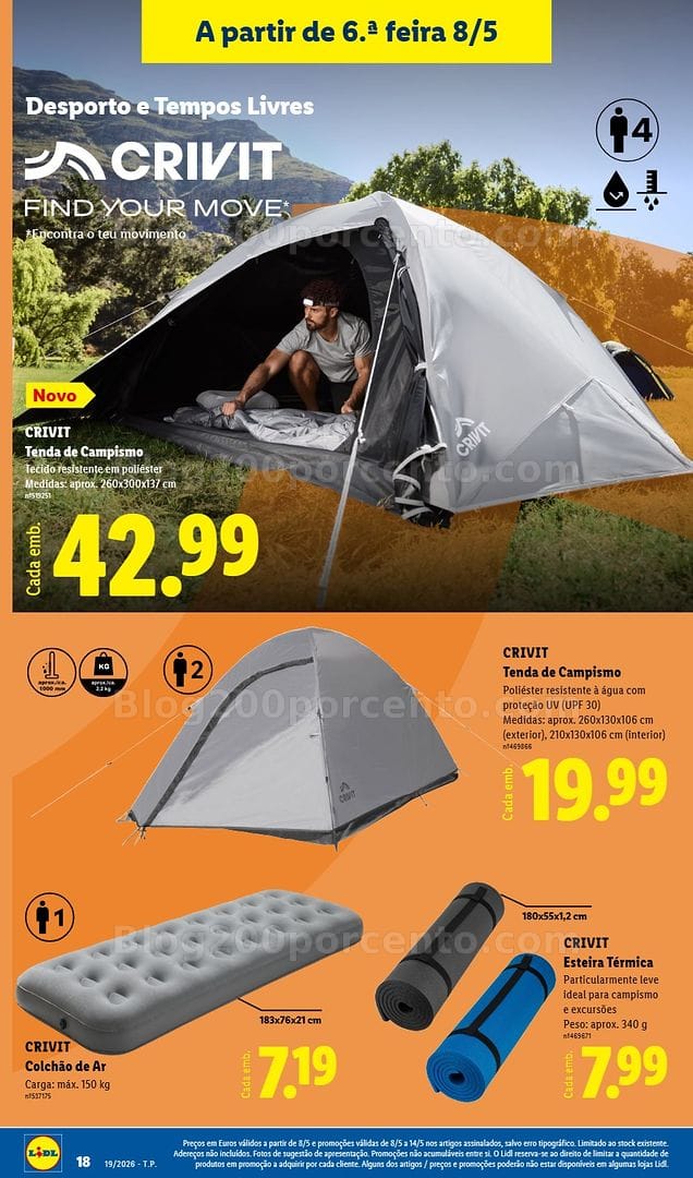 Antevisão Folheto LIDL Bazar Promoções de 4 a 14 maio