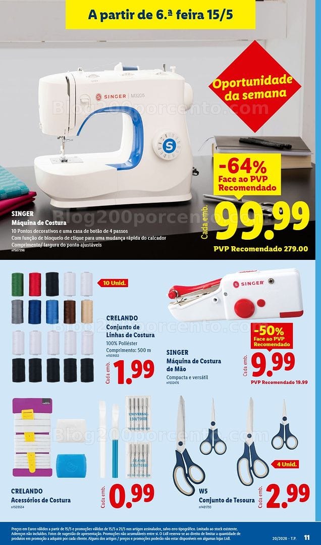 Antevisão Folheto LIDL Bazar Promoções de 15 a 21 maio - Edição Digital