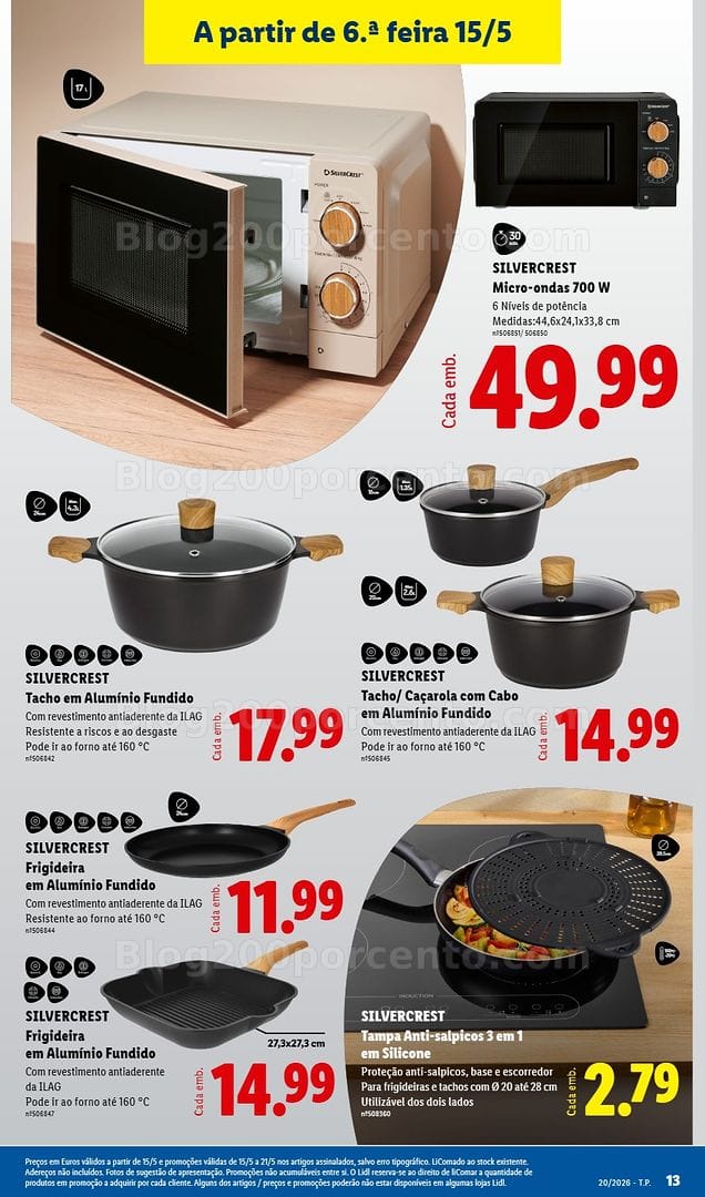 Antevisão Folheto LIDL Bazar Promoções de 11 a 21 maio - Edição Digital