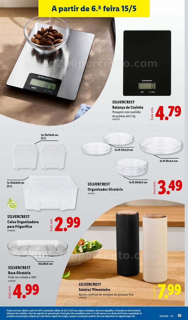 Antevisão Folheto LIDL Bazar Promoções de 11 a 21 maio - Edição Digital