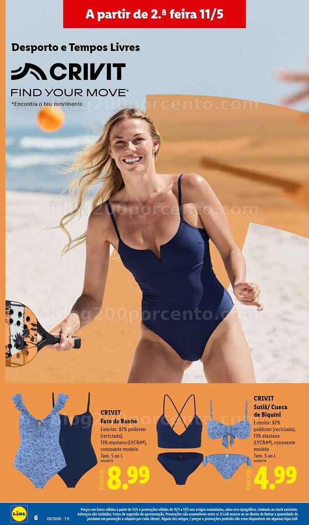 Antevisão Folheto LIDL Bazar Promoções de 11 a 21 maio - Edição Digital