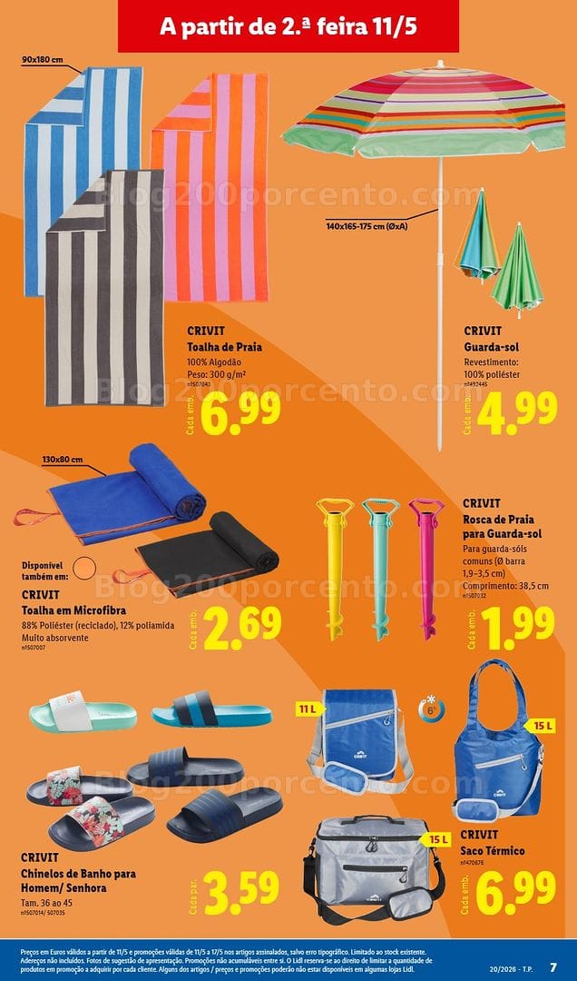 Antevisão Folheto LIDL Bazar Promoções de 11 a 21 maio - Edição Digital