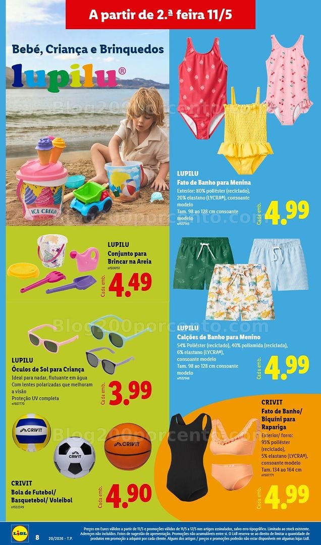 Antevisão Folheto LIDL Bazar Promoções de 11 a 21 maio - Edição Digital