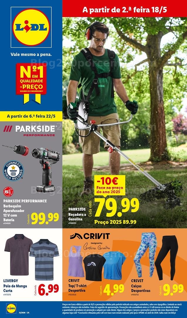 Antevisão Folheto LIDL Bazar Promoções de 18 a 28 maio - Edição Digital
