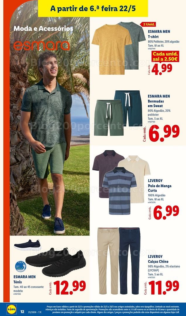 Antevisão Folheto LIDL Bazar Promoções de 22 a 28 maio - Edição Digital