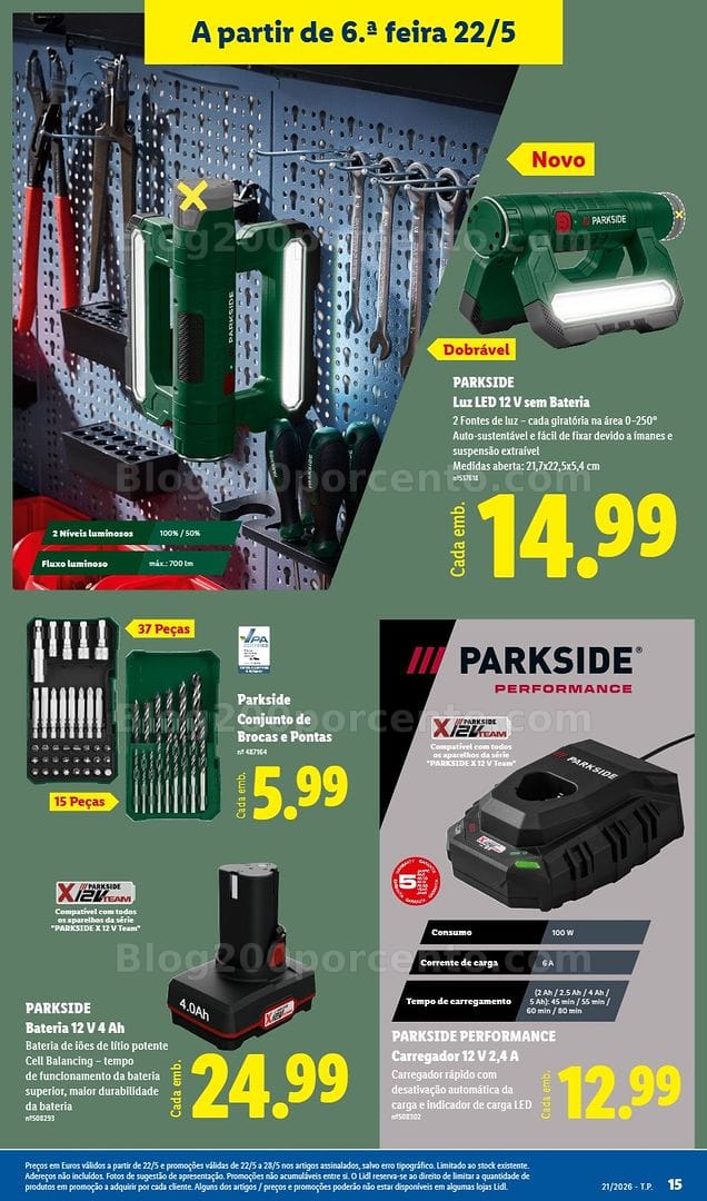 Antevisão Folheto LIDL Bazar Promoções de 18 a 28 maio