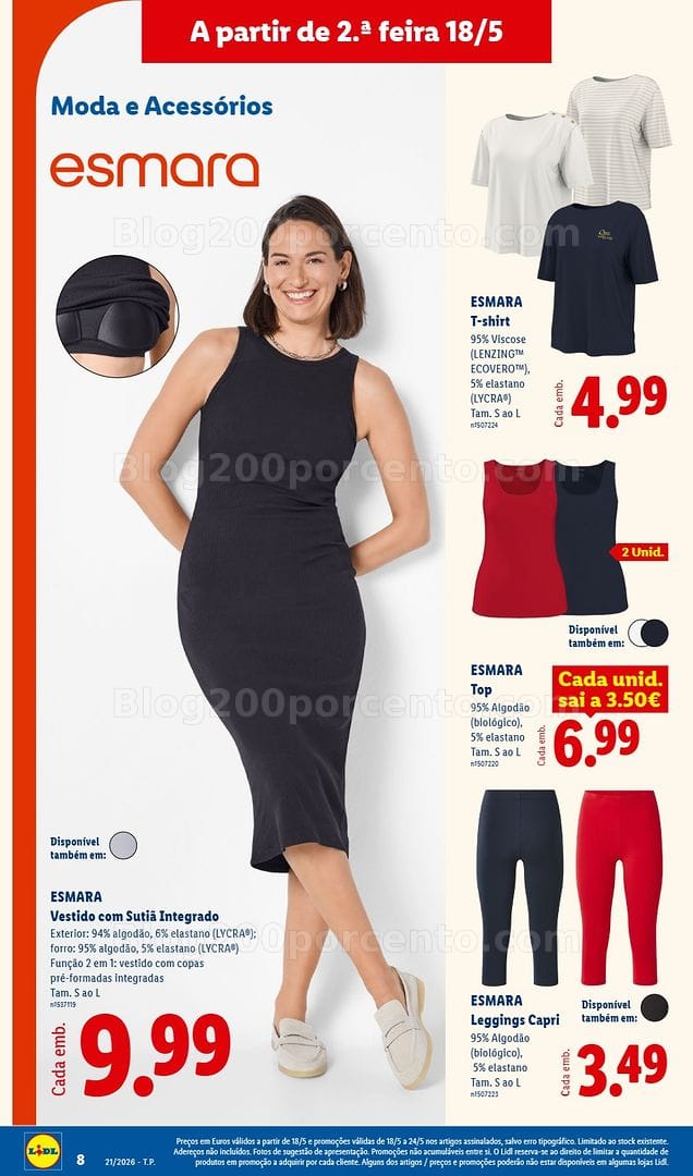 Antevisão Folheto LIDL Bazar Promoções de 18 a 28 maio