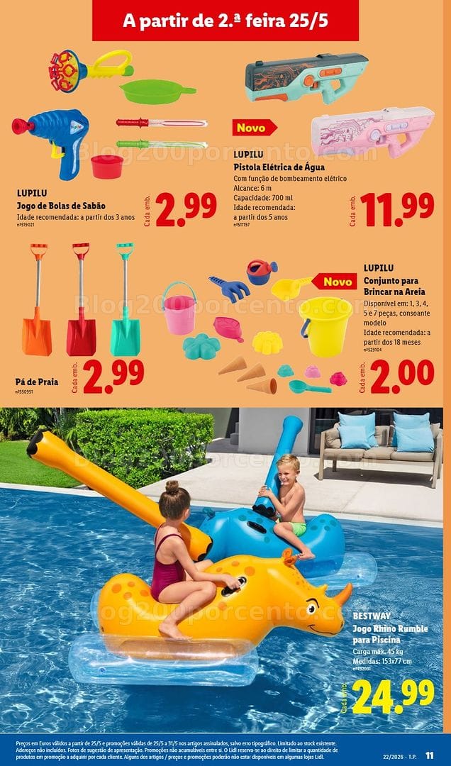Antevisão Folheto LIDL Bazar Promoções de 25 maio a 4 junho - Edição Digital