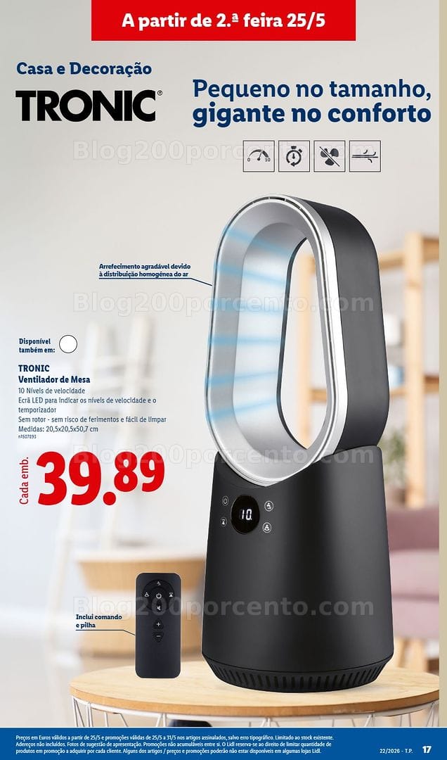 Antevisão Folheto LIDL Bazar Promoções de 25 maio a 4 junho - Edição Digital