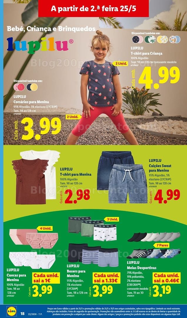 Antevisão Folheto LIDL Bazar Promoções de 25 maio a 4 junho - Edição Digital