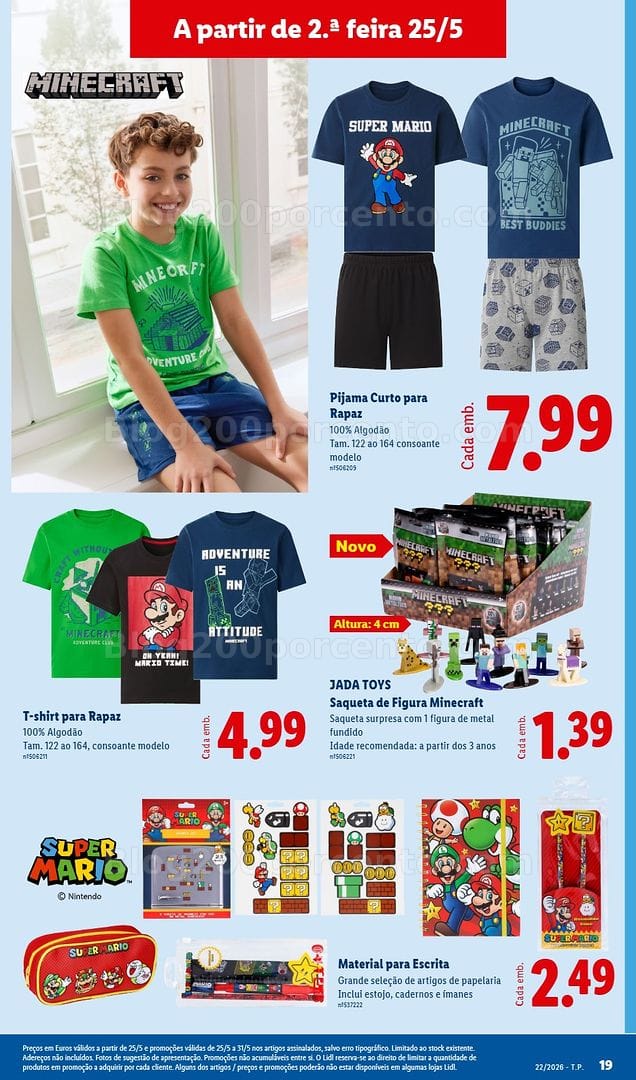 Antevisão Folheto LIDL Bazar Promoções de 25 maio a 4 junho - Edição Digital