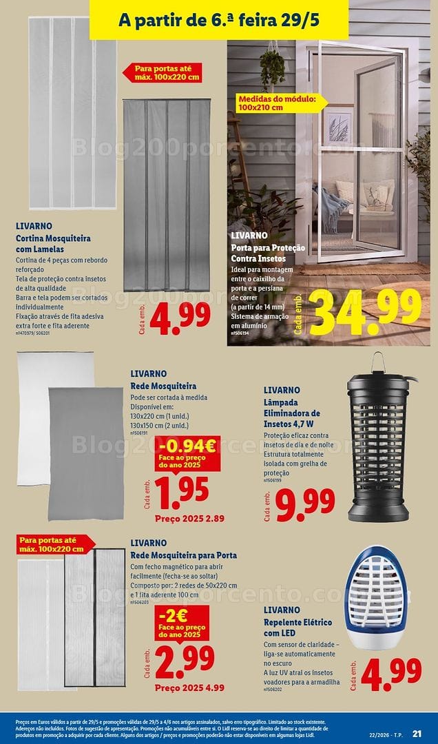Antevisão Folheto LIDL Bazar Promoções de 25 maio a 4 junho - Edição Digital