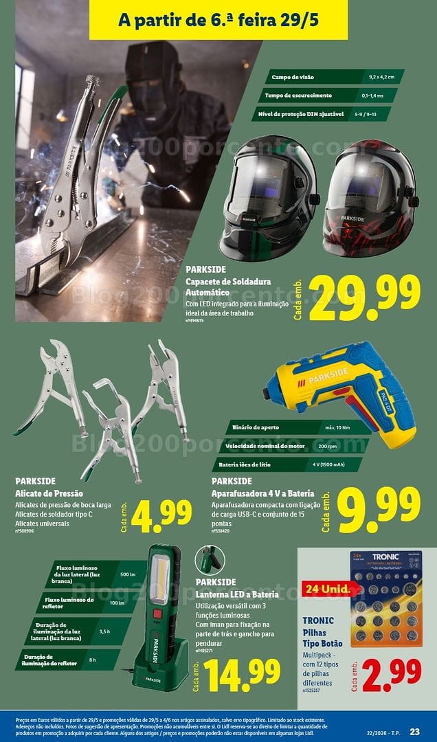 Antevisão Folheto LIDL Bazar Promoções de 25 maio a 4 junho - Edição Digital