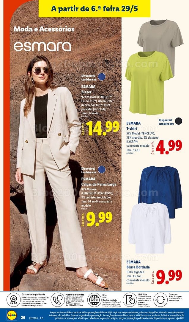 Antevisão Folheto LIDL Bazar Promoções de 29 maio a 4 junho - Edição Digital