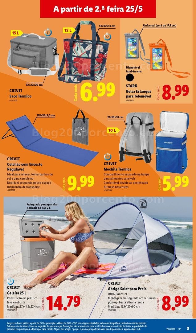 Antevisão Folheto LIDL Bazar Promoções de 25 maio a 4 junho - Edição Digital