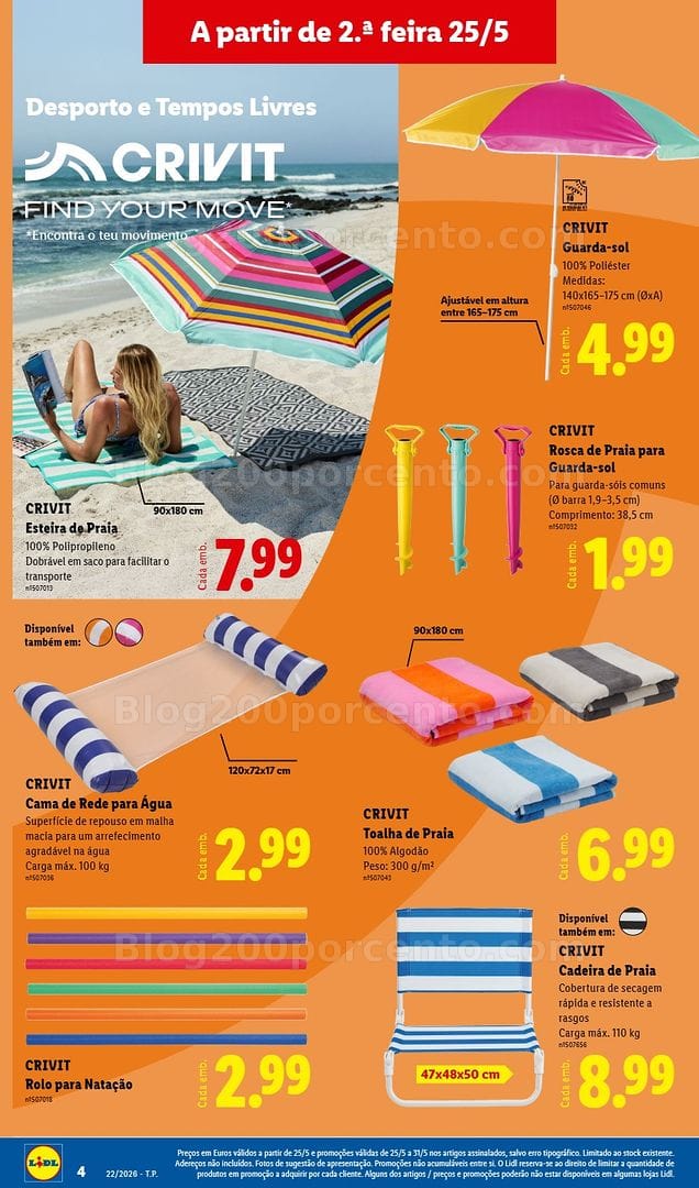Antevisão Folheto LIDL Bazar Promoções de 25 maio a 4 junho - Edição Digital