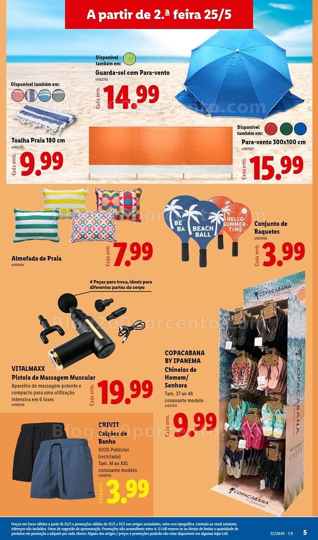 Antevisão Folheto LIDL Bazar Promoções de 25 maio a 4 junho - Edição Digital