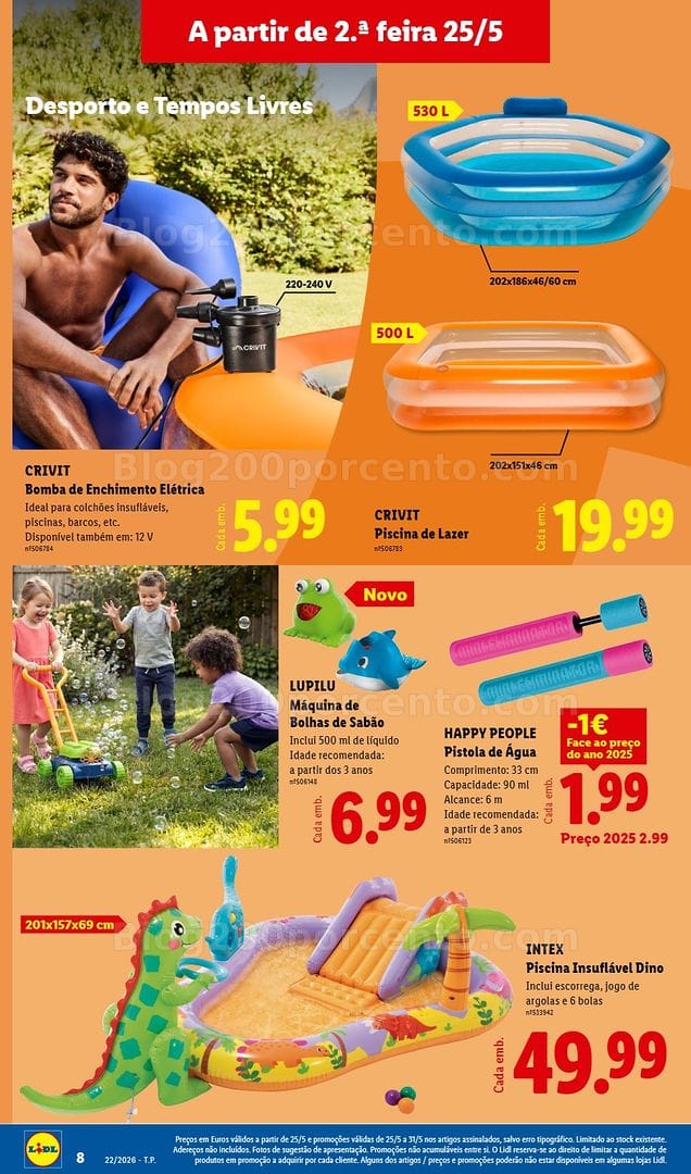 Antevisão Folheto LIDL Bazar Promoções de 25 maio a 4 junho - Edição Digital