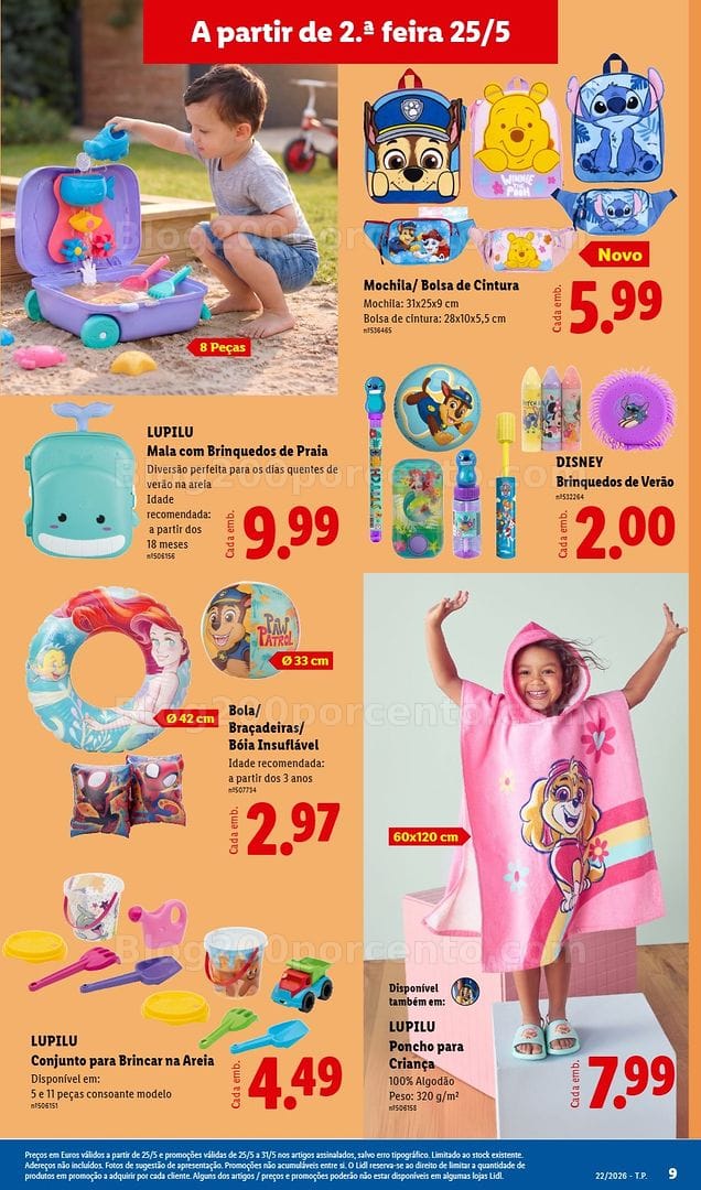 Antevisão Folheto LIDL Bazar Promoções de 25 maio a 4 junho - Edição Digital