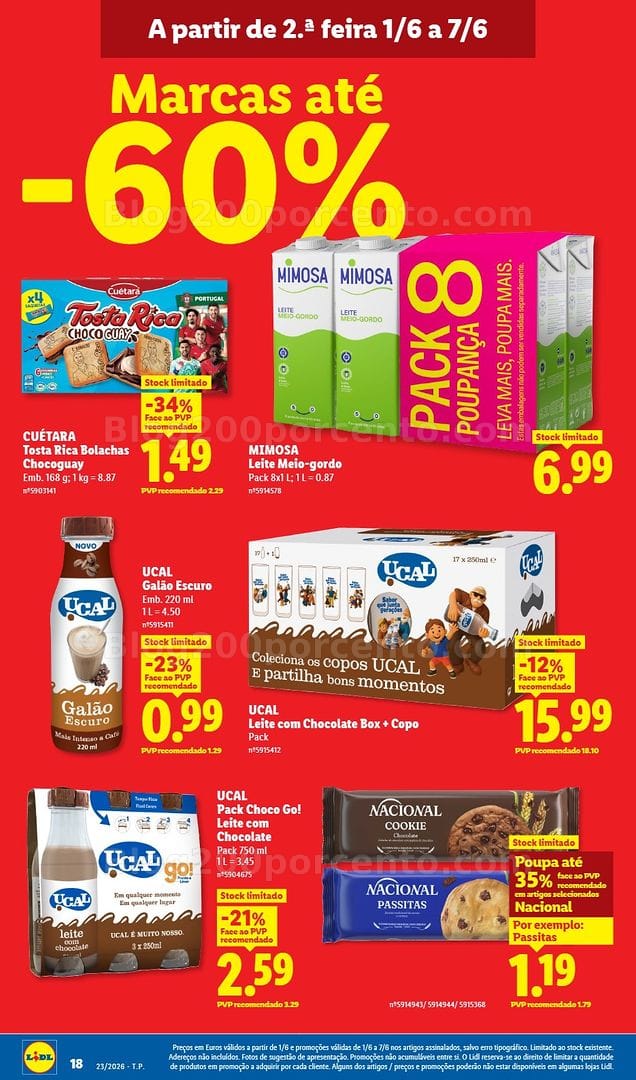 Antevisão Folheto LIDL Promoções de 1 a 7 junho - Edição Digital
