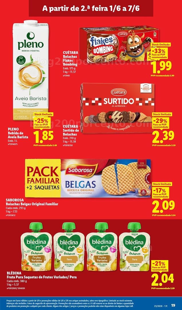 Antevisão Folheto LIDL Promoções de 1 a 7 junho - Edição Digital