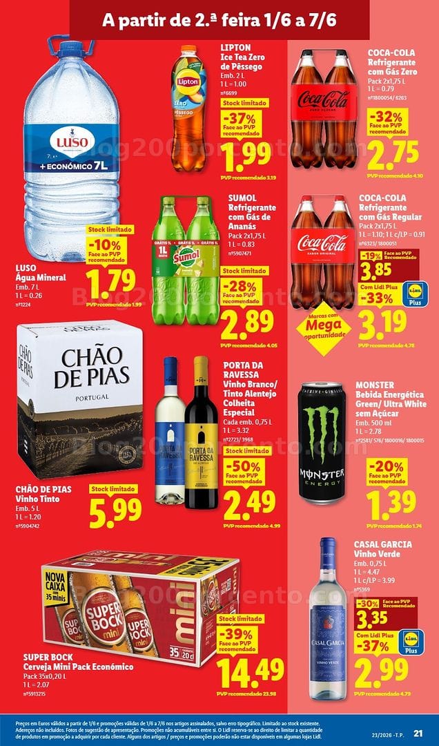 Antevisão Folheto LIDL Promoções de 1 a 7 junho - Edição Digital