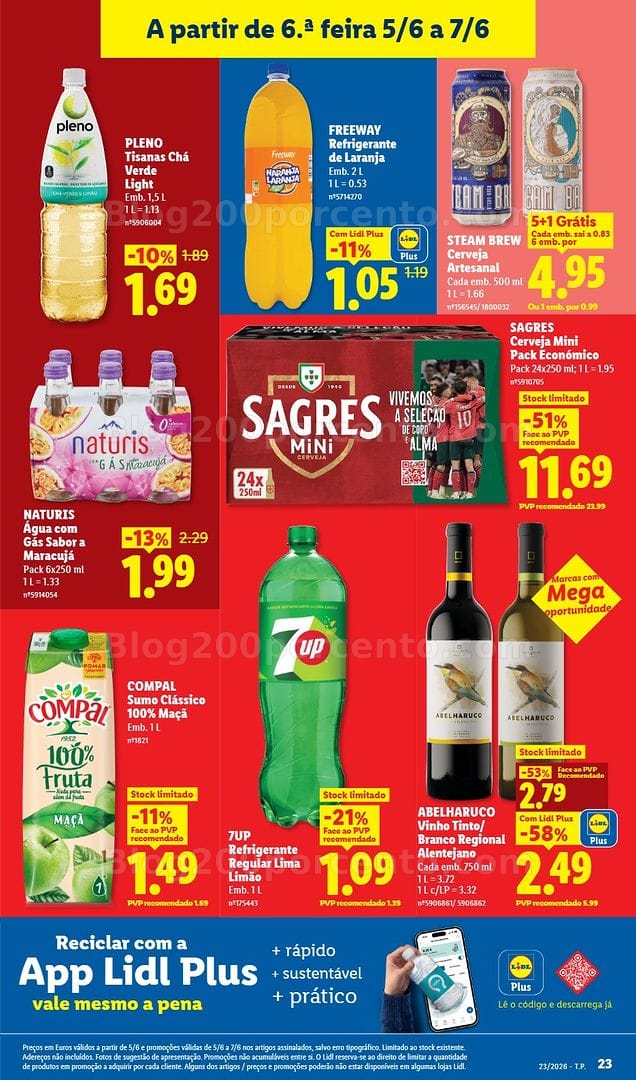 Antevisão Folheto LIDL Promoções de 1 a 7 junho - Edição Digital