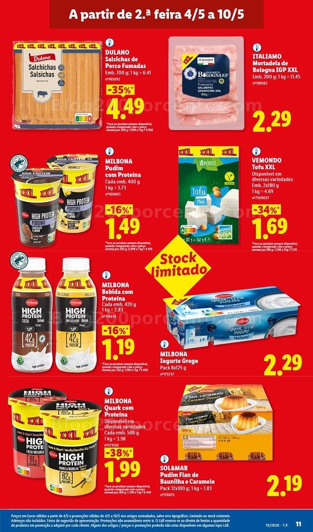 Antevisão Folheto LIDL Promoções de 4 a 10 maio