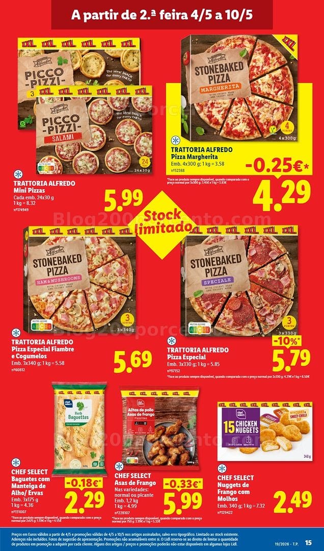 Antevisão Folheto LIDL Promoções de 4 a 10 maio