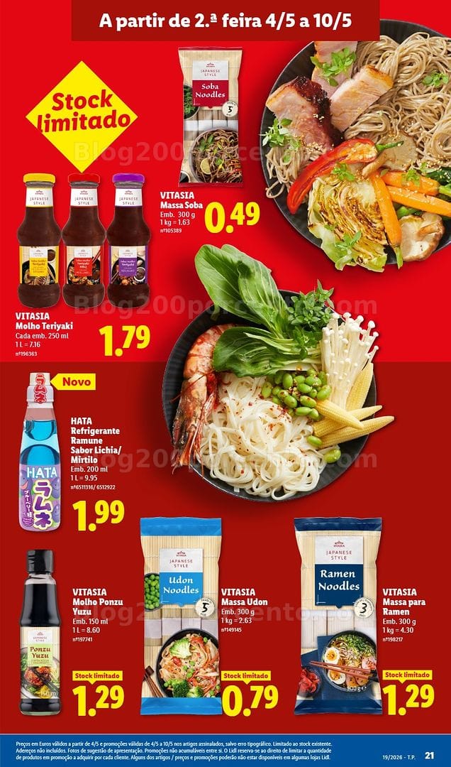 Antevisão Folheto LIDL Promoções de 4 a 10 maio