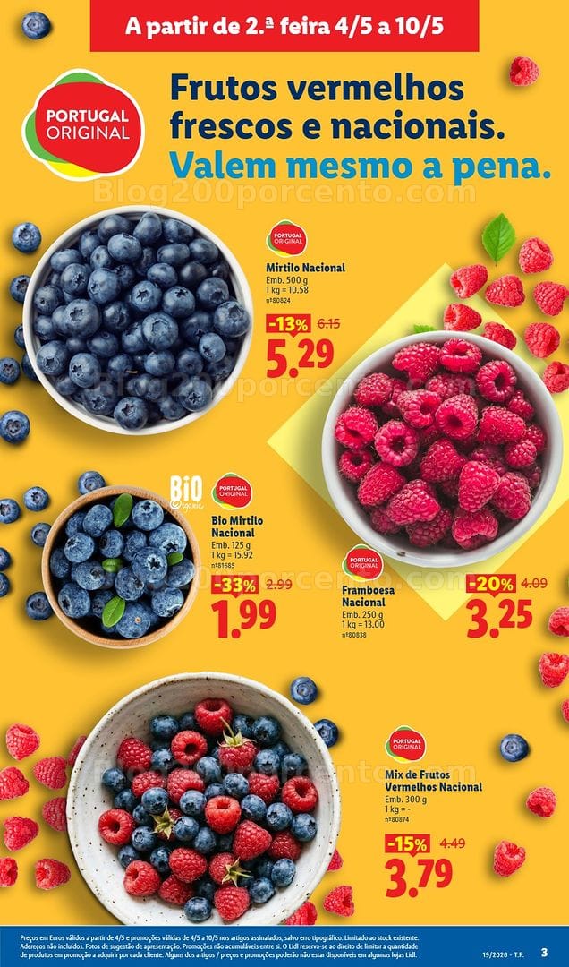 Antevisão Folheto LIDL Promoções de 4 a 10 maio