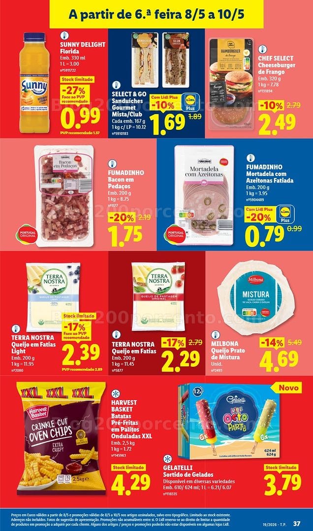 Antevisão Folheto LIDL Promoções de 4 a 10 maio