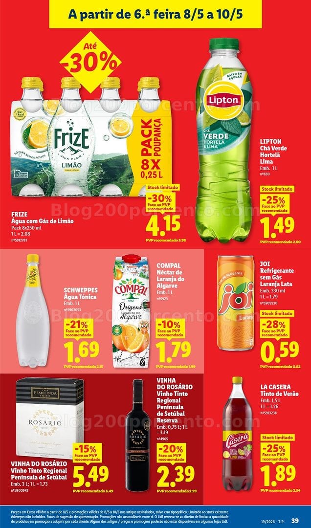 Antevisão Folheto LIDL Promoções de 4 a 10 maio